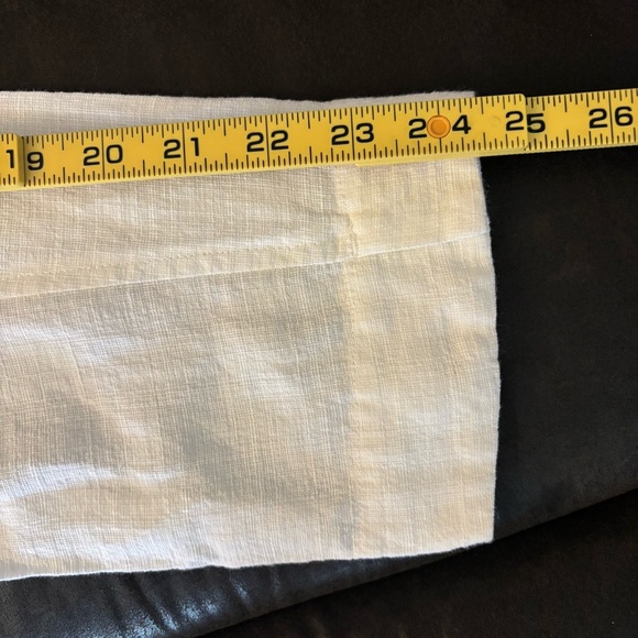 EILEEN FISHER Creamy linen blend boxy jacket w/ Mandarin collar Long sleeves PL - Picture 13 of 16